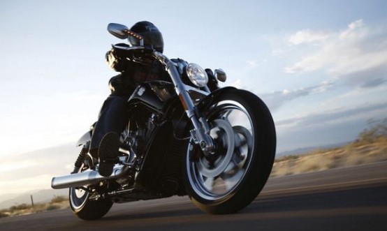 cara mengendarai harley davidson