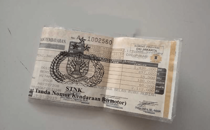 mengurus stnk hilang