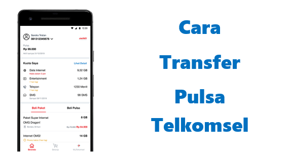 Cara transfer pulsa telkomsel
