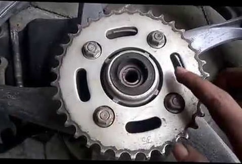 Mengganti Gear Depan Supra x 125